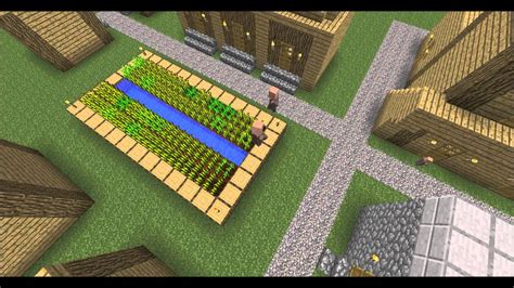 minecraft artificial village